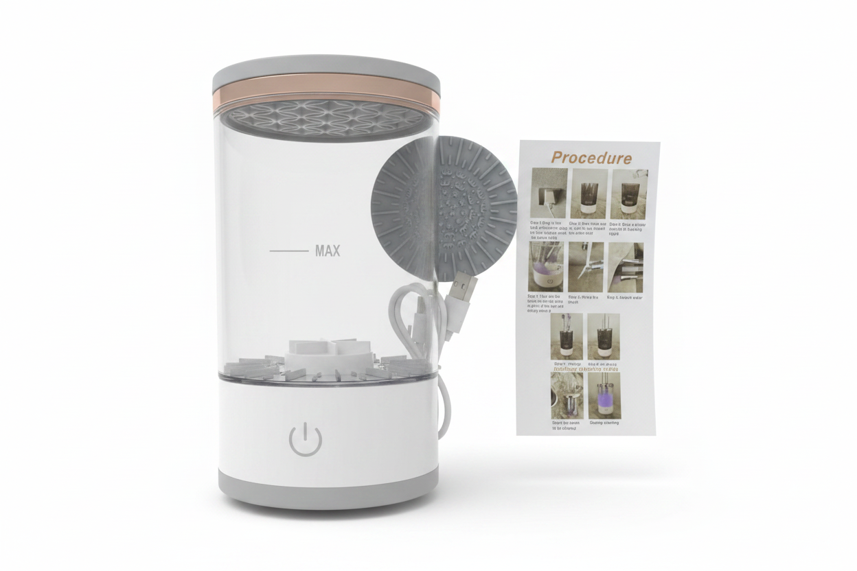 GlowClean Makeup Brush Cleaner
